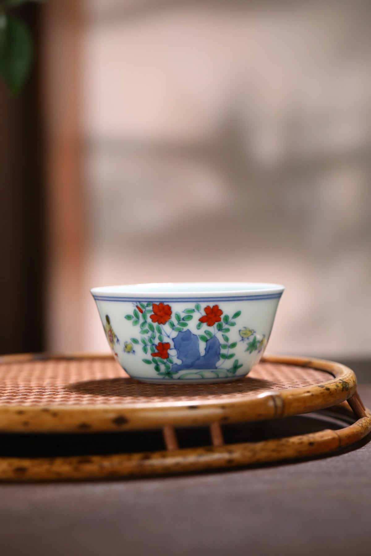 Doucai Chicken Cup