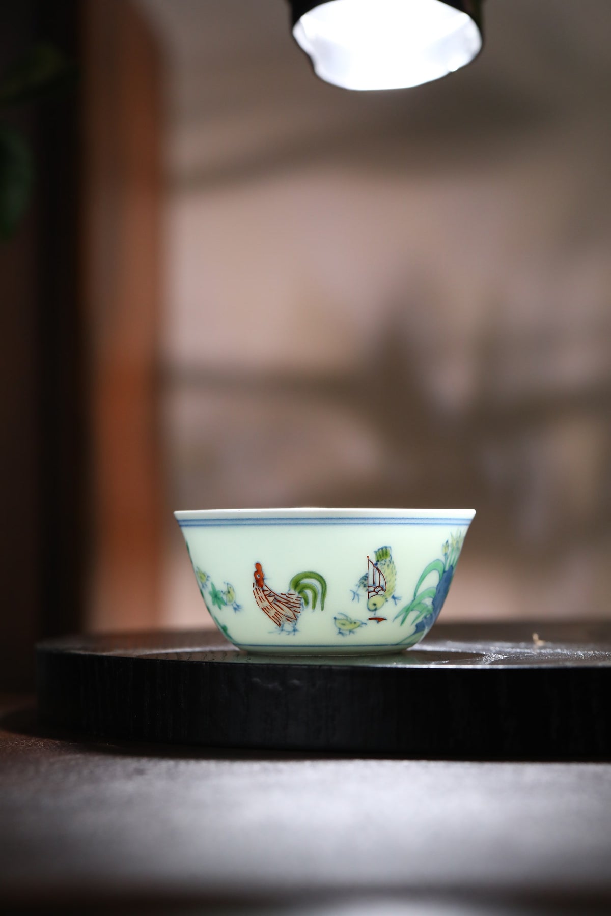 Doucai Chicken Cup